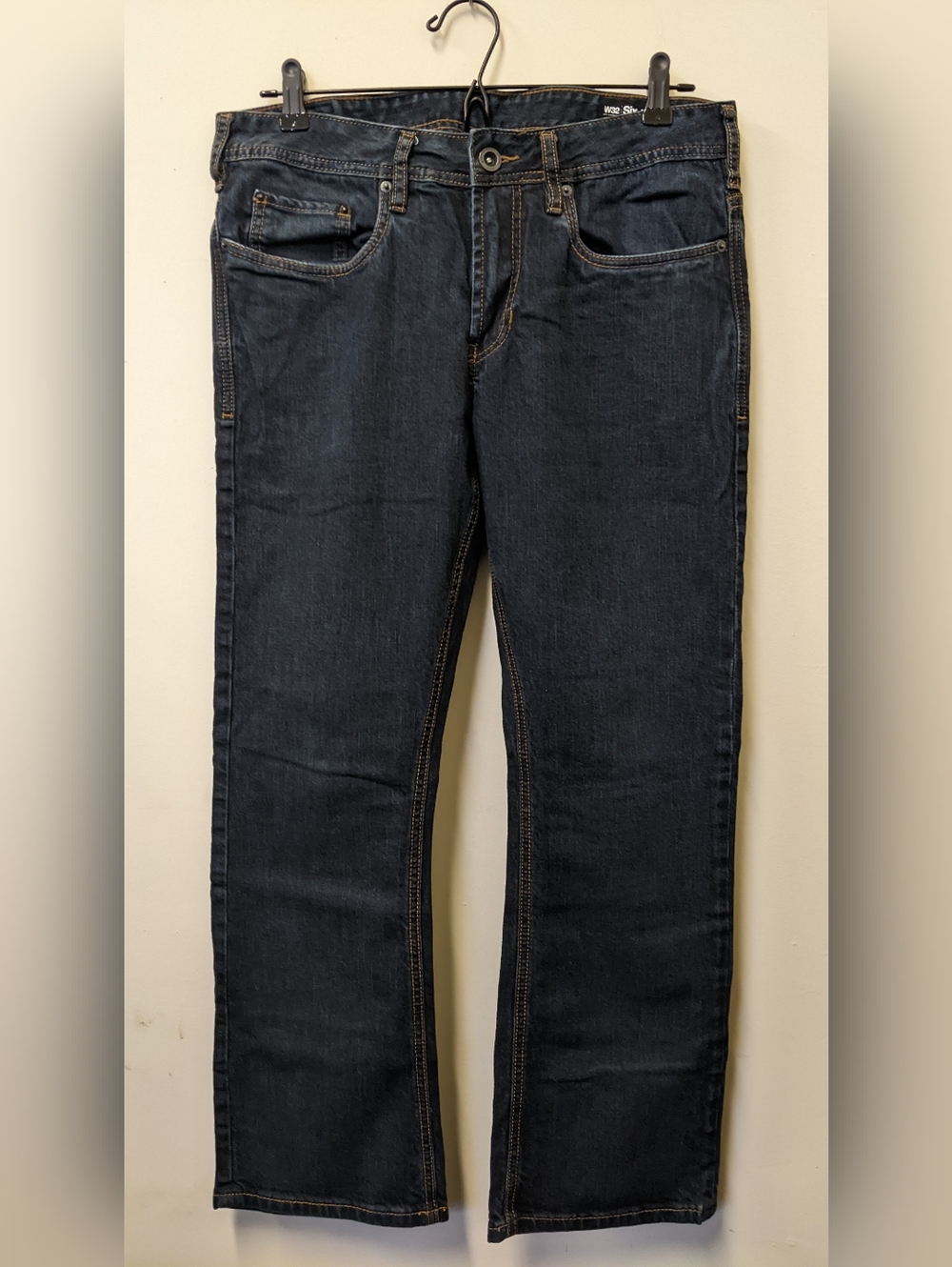 Buffalo David Bitton Men's Dark Blue Jeans - Used Like New